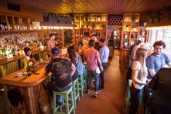 Summers activity at Kensington market: Drinking beer