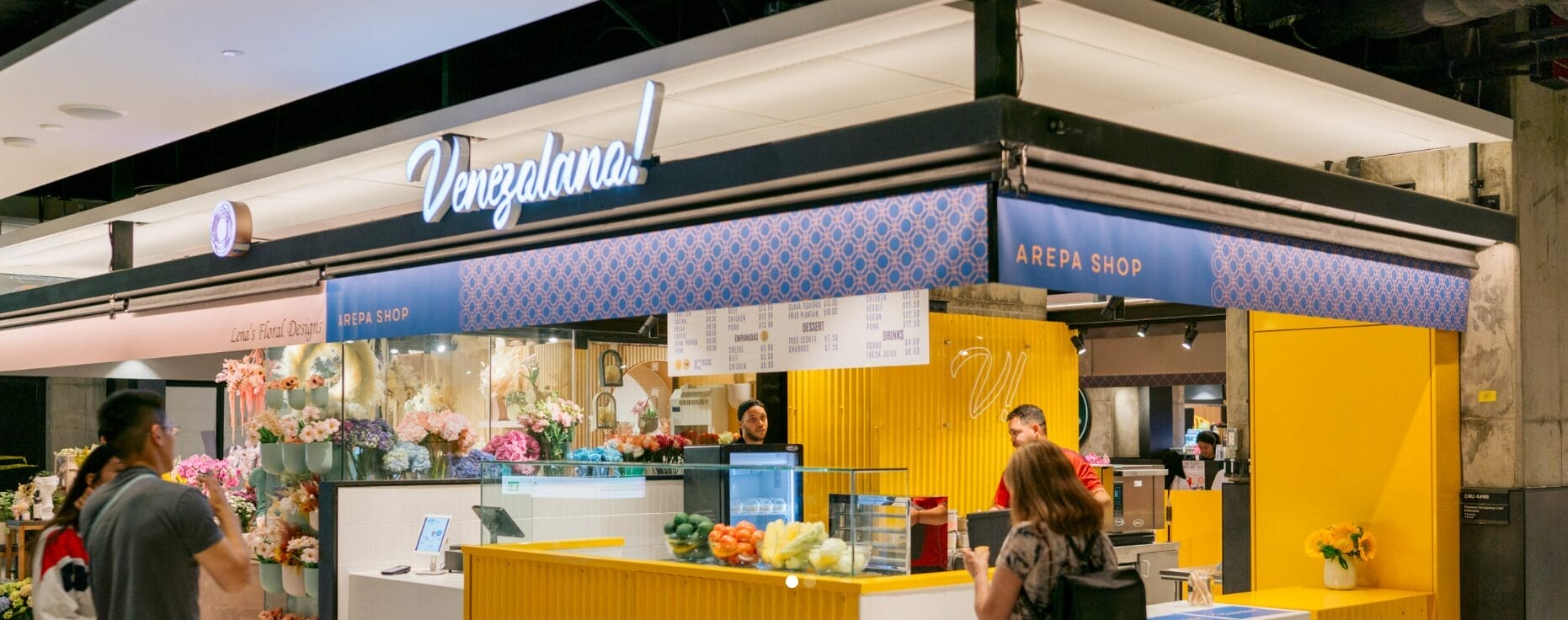 Activities at The Union market: Try Venezuelan cuisine at Venezolano