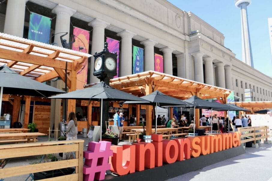 Activities at The Union market: enjoy the fresh and vibrant atmosphere at Toronto Union pop-up event