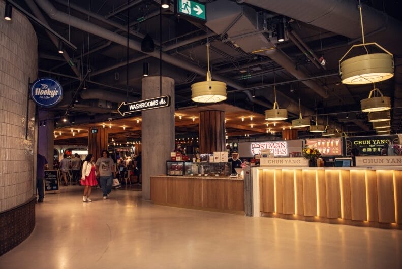 Activity at the Well: Explore Wellington food hall