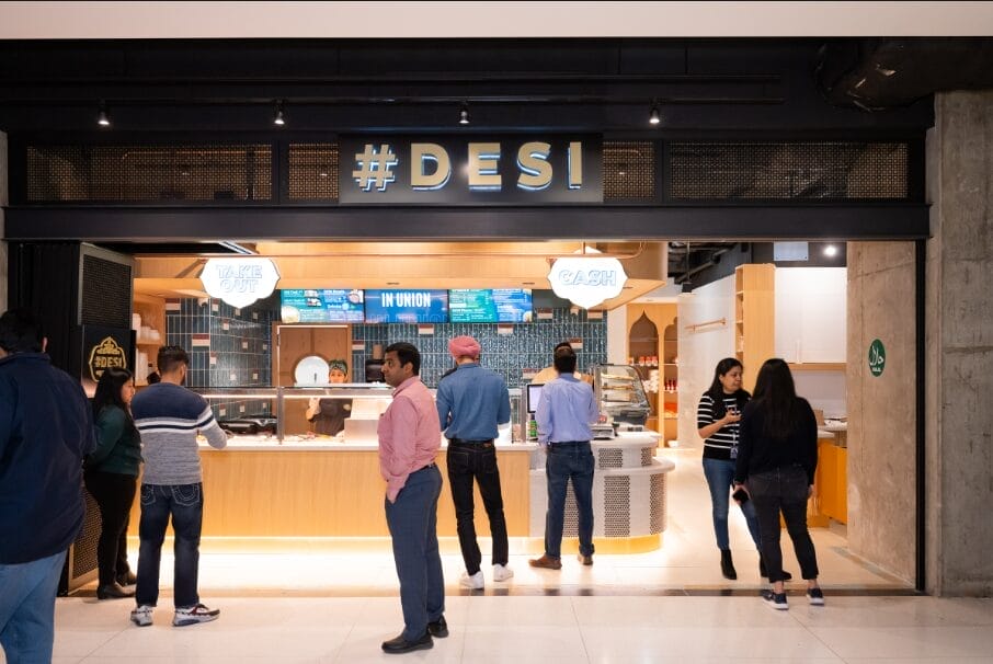 Activities at The Union market: Try Indian cuisine at DESI
