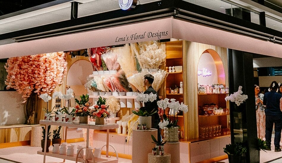 Activities at The Union market: Discover beautiful floral arrangement at Lena's Floral