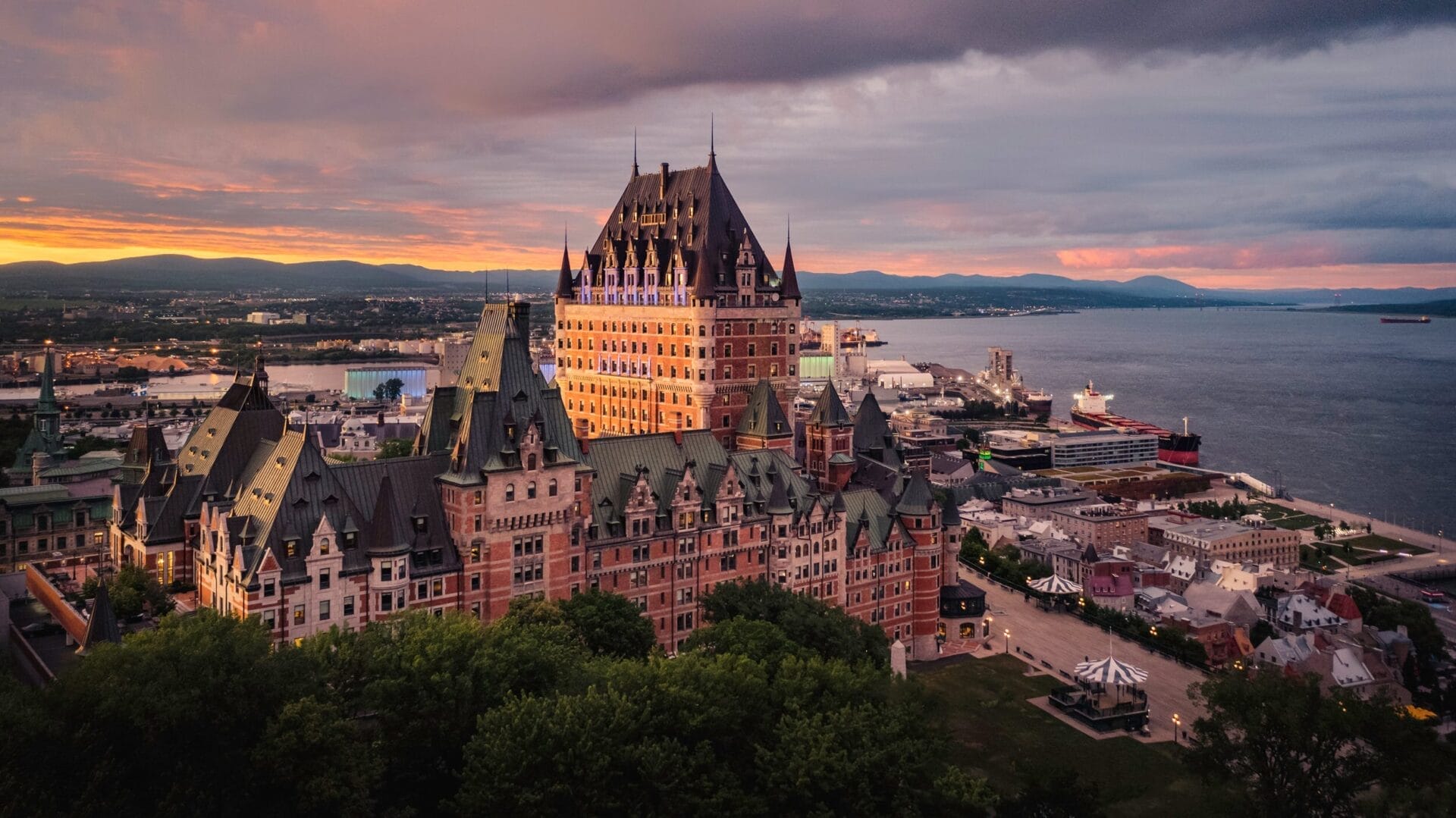 Chateau Frontenac in Quebec City