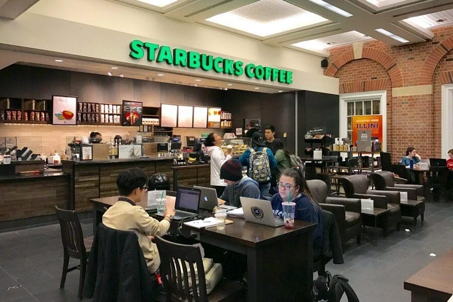 Starbucks | Late night study