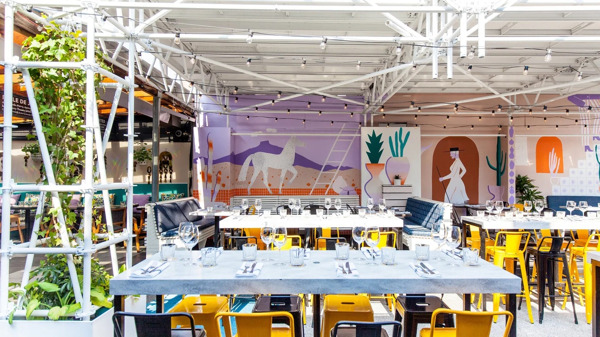 The Drake Sky Yard – Trendy, Colorful, and Always Buzzing