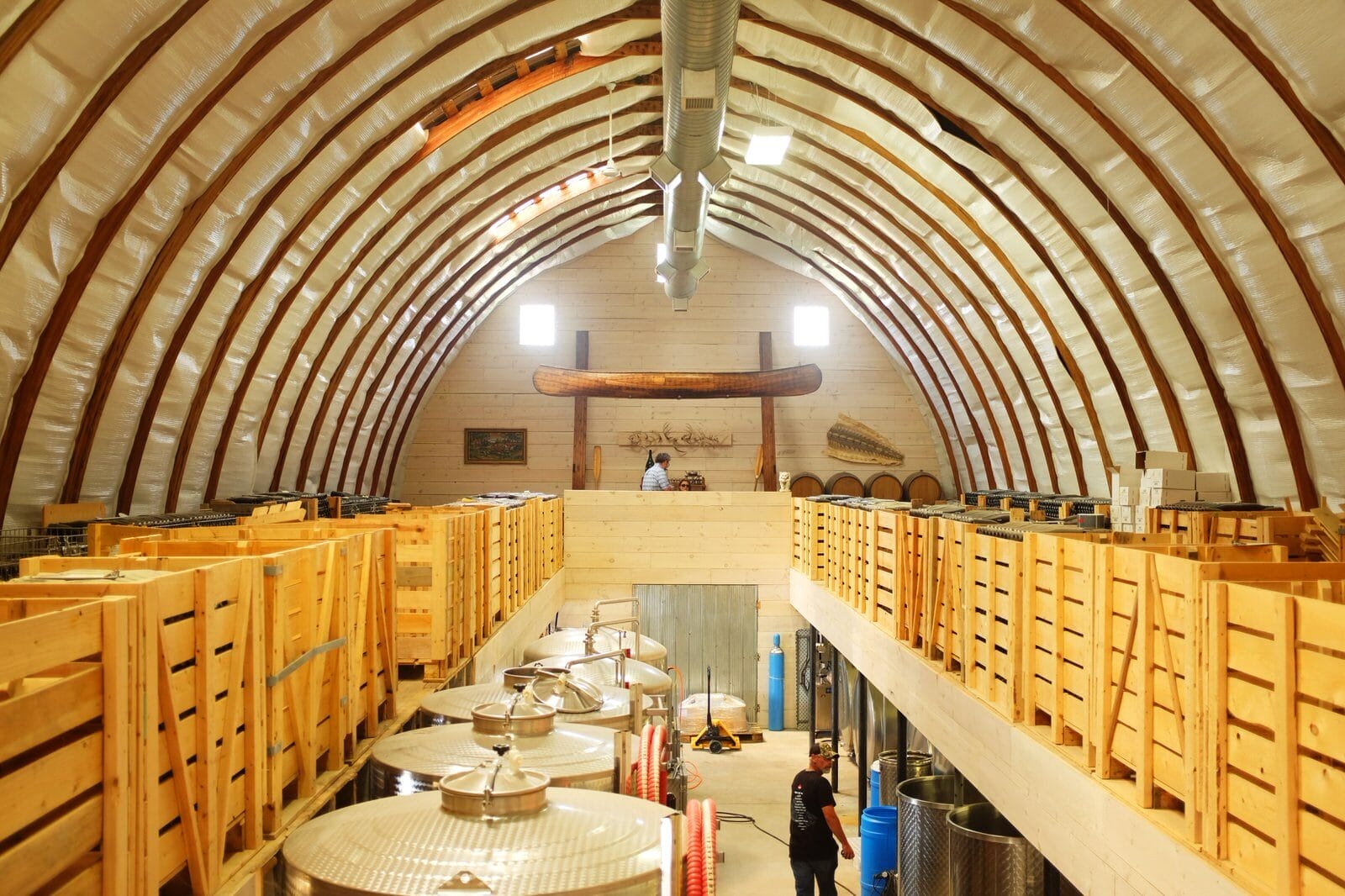 Winemaking, wine-making, or vinification is the production of wine at Hinterland Wine Company.