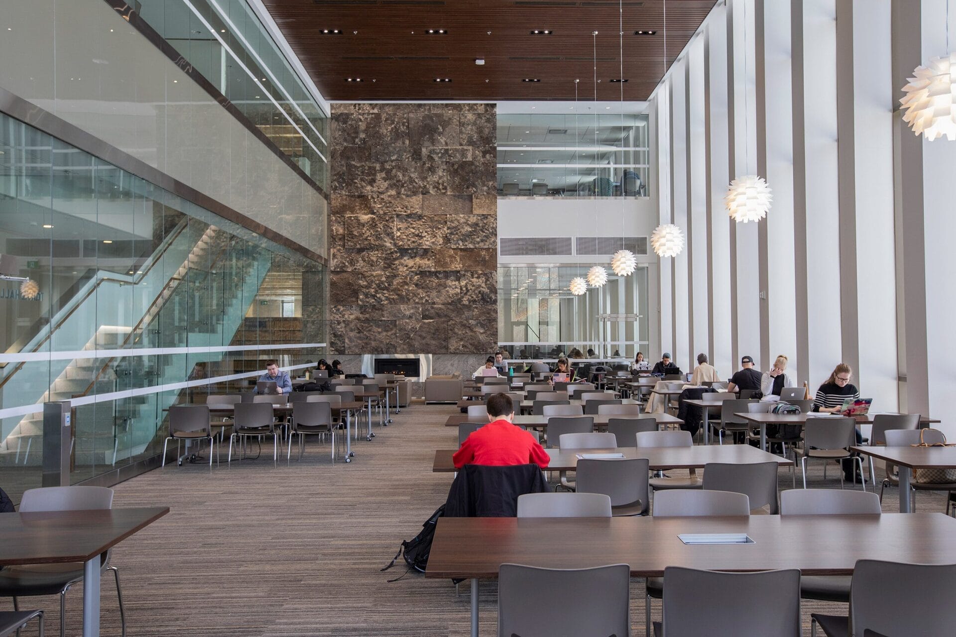 Bora baskin law library | late night study