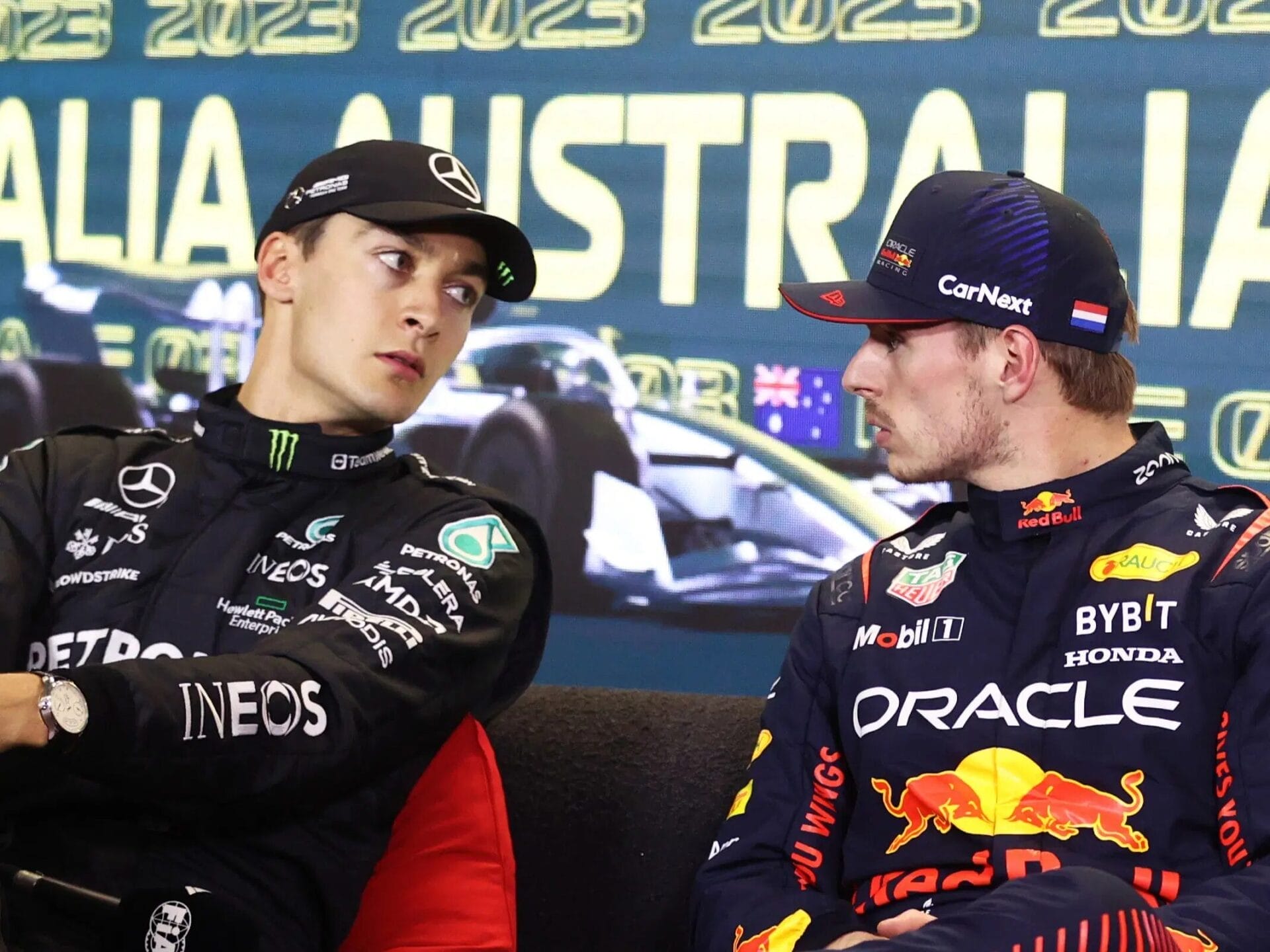 Verstappen x Russell