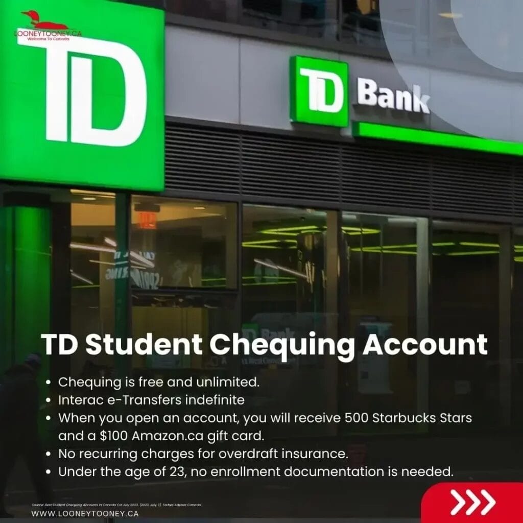 TD Student Chequing Account