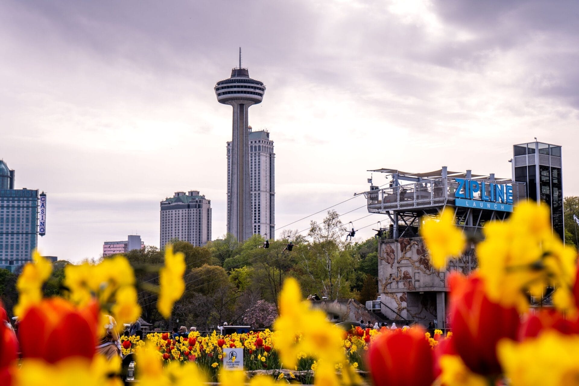 Niagara Falls in Spring.
