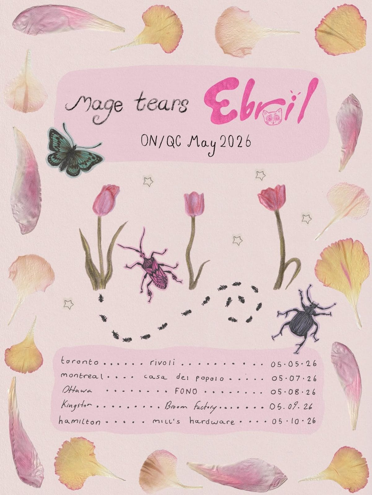 mage tears and Ebril at the Rivoli