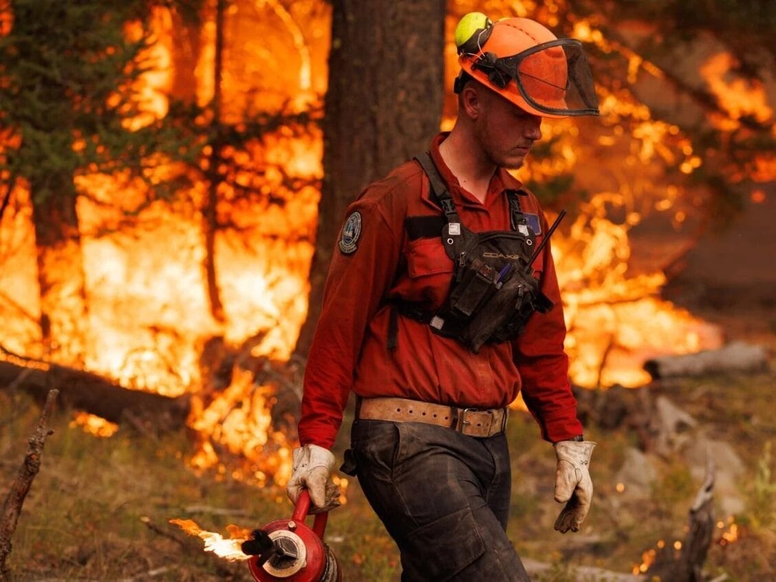 Kiskatinaw River Wildfire
