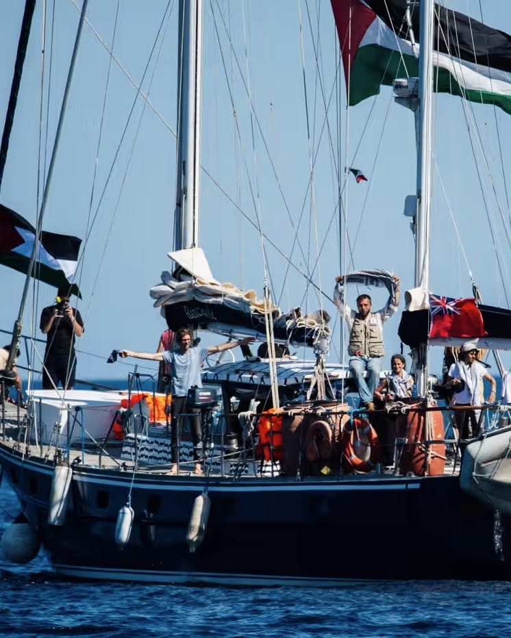 Greta Thunberg on Gaza-Bound Ship as Israel Vows Military Interception