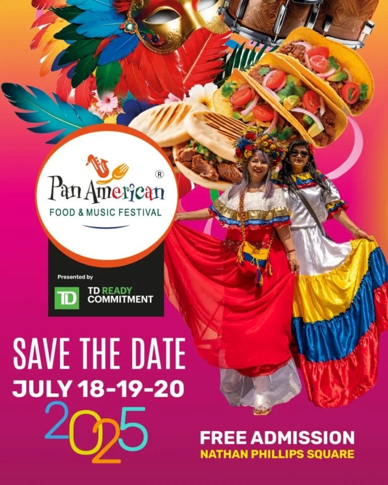 Pan American Food & Music Festival 2025: 41 Countries, 3 Days, Free Entry in Toronto