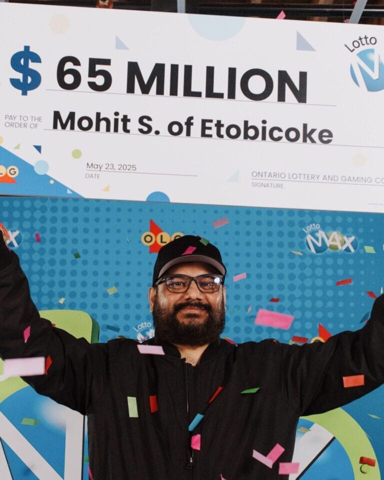 Etobicoke Man Wins 65 Million Lotto Max Jackpot and Dreams of Global Train Travel