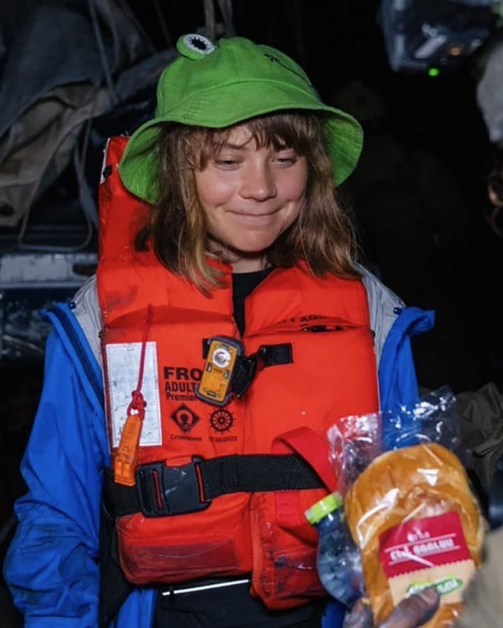 Greta Thunberg Detained by Israel During Gaza Aid Mission on Intercepted Flotilla