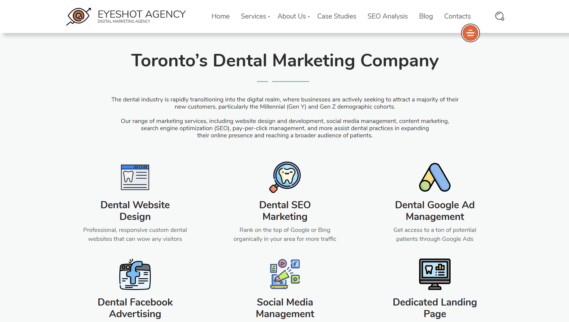 Eyeshot Agency, Toronto dental marketing