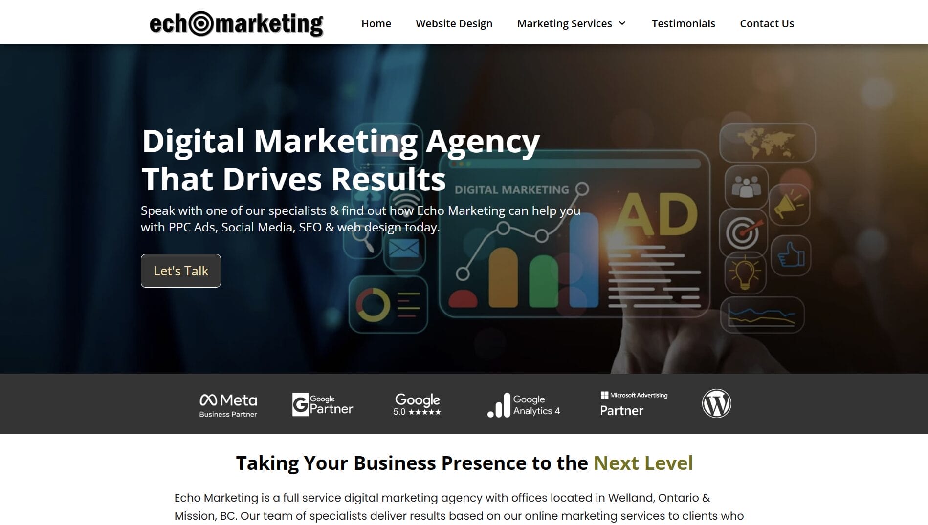 Echo Marketing, Niagara marketing agency