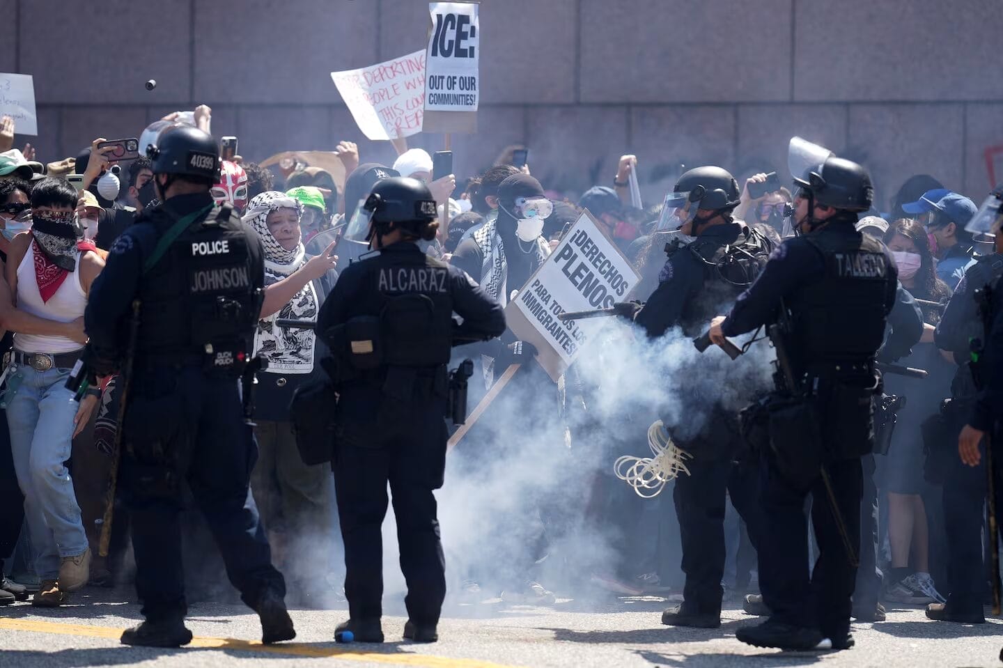 L.A. Immigration Protests
