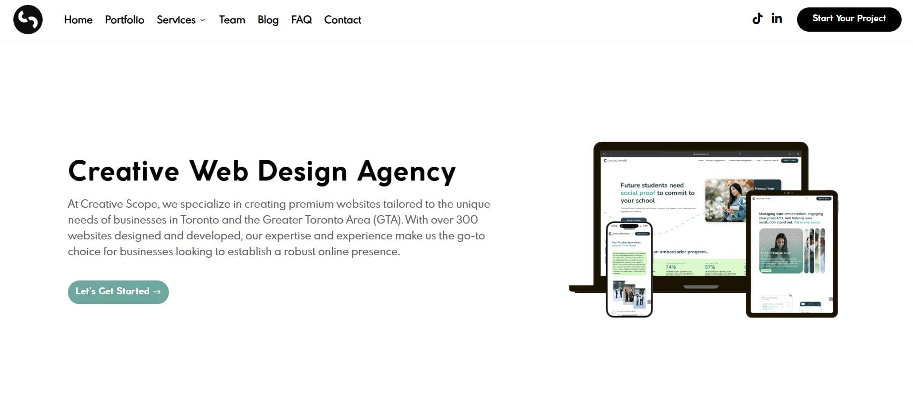 Creative Scope web design agency