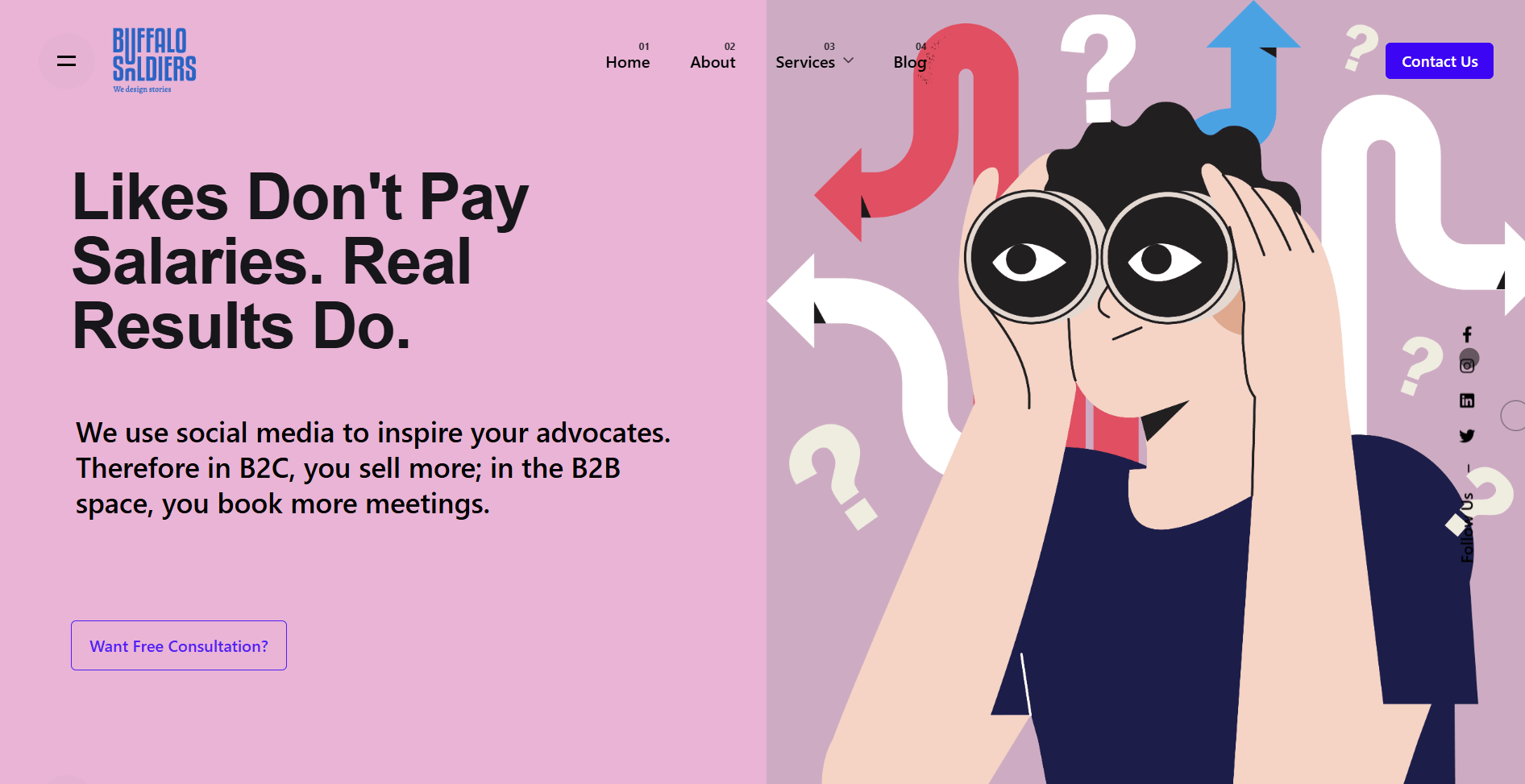 Buffalo Soldiers, real estate social media marketing