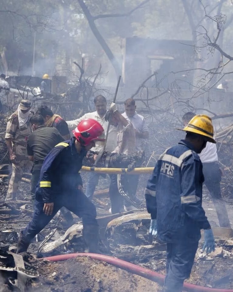 Air India Flight Crashes in Ahmedabad: 100+ Dead, First Boeing Dreamliner Fatality