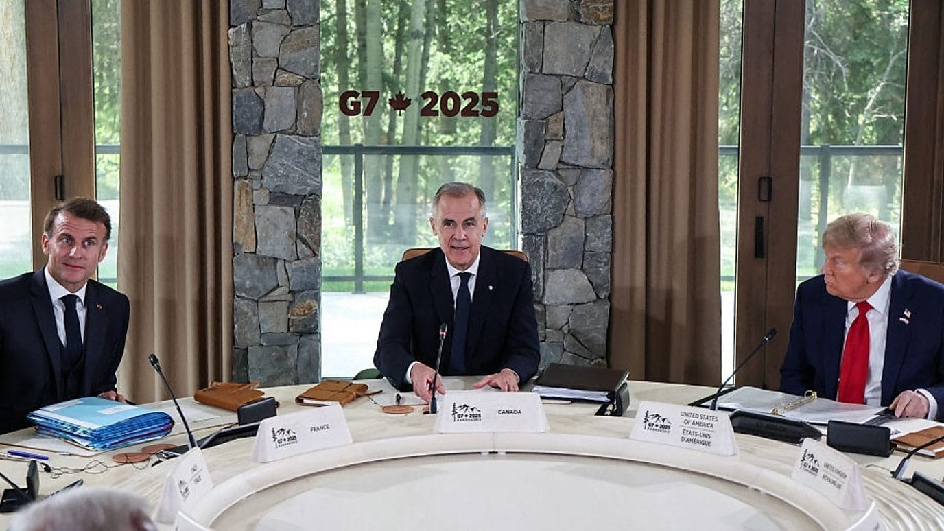 Trump Departs G7