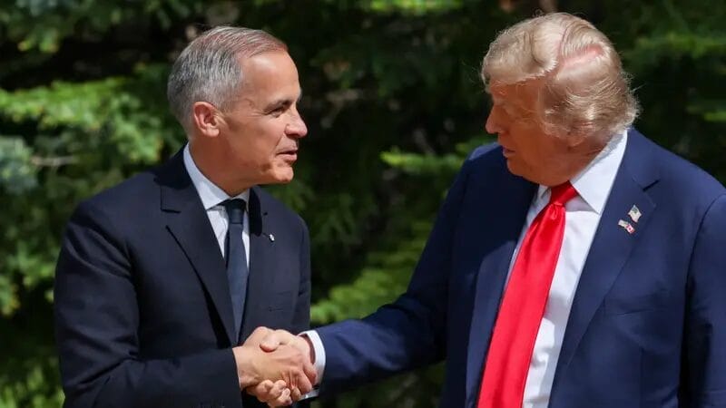 Trump Departs G7