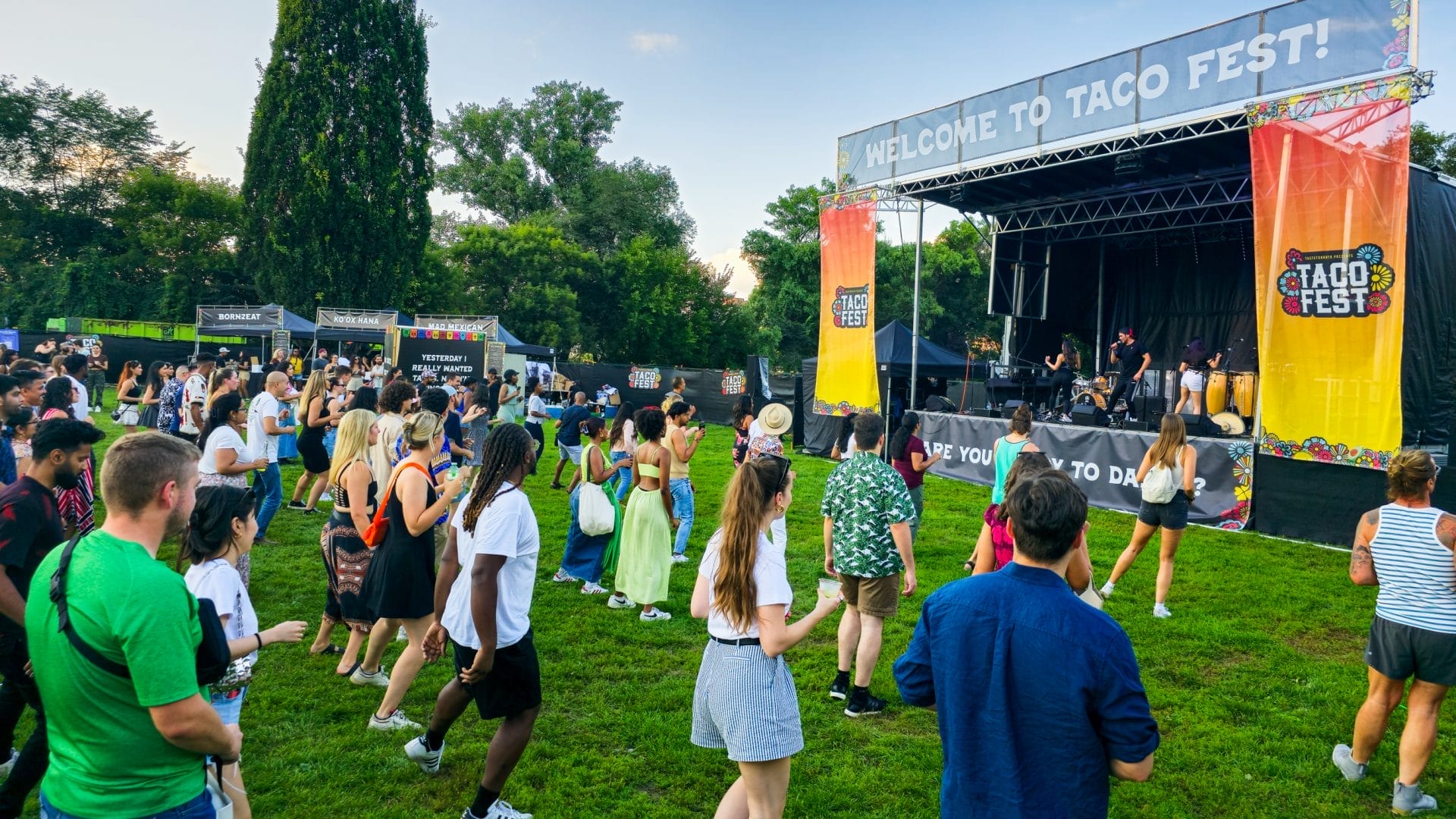 TacoFest Dancing