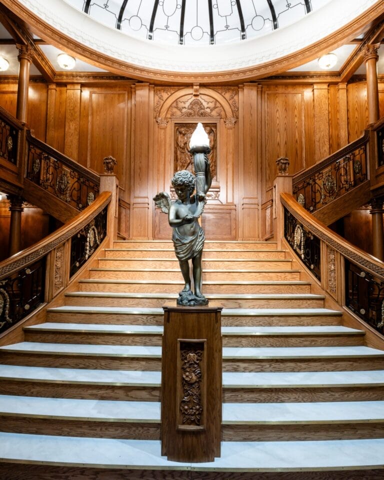 Titanic artifact exhibit