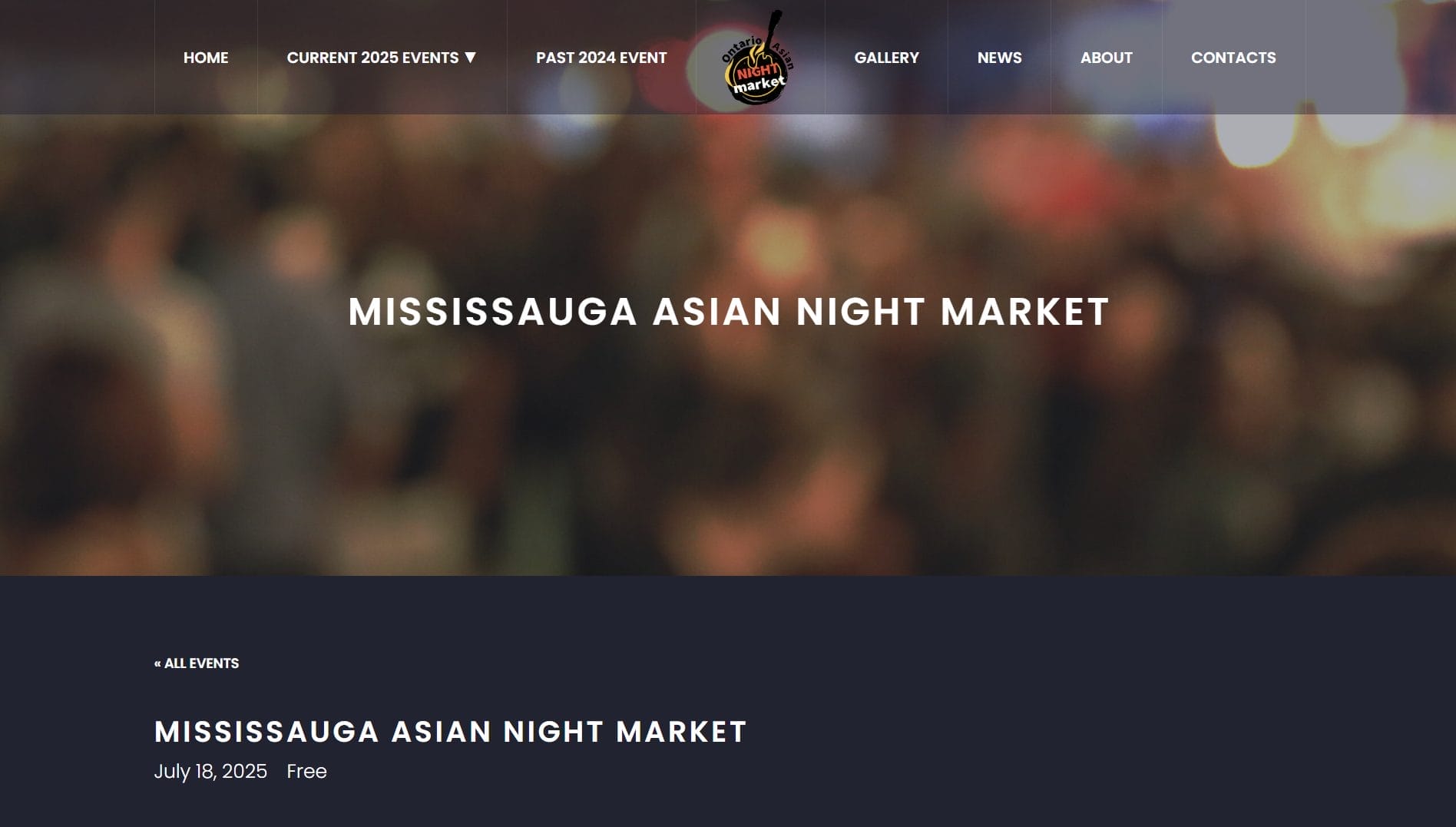 Asian Night Market Mississauga 