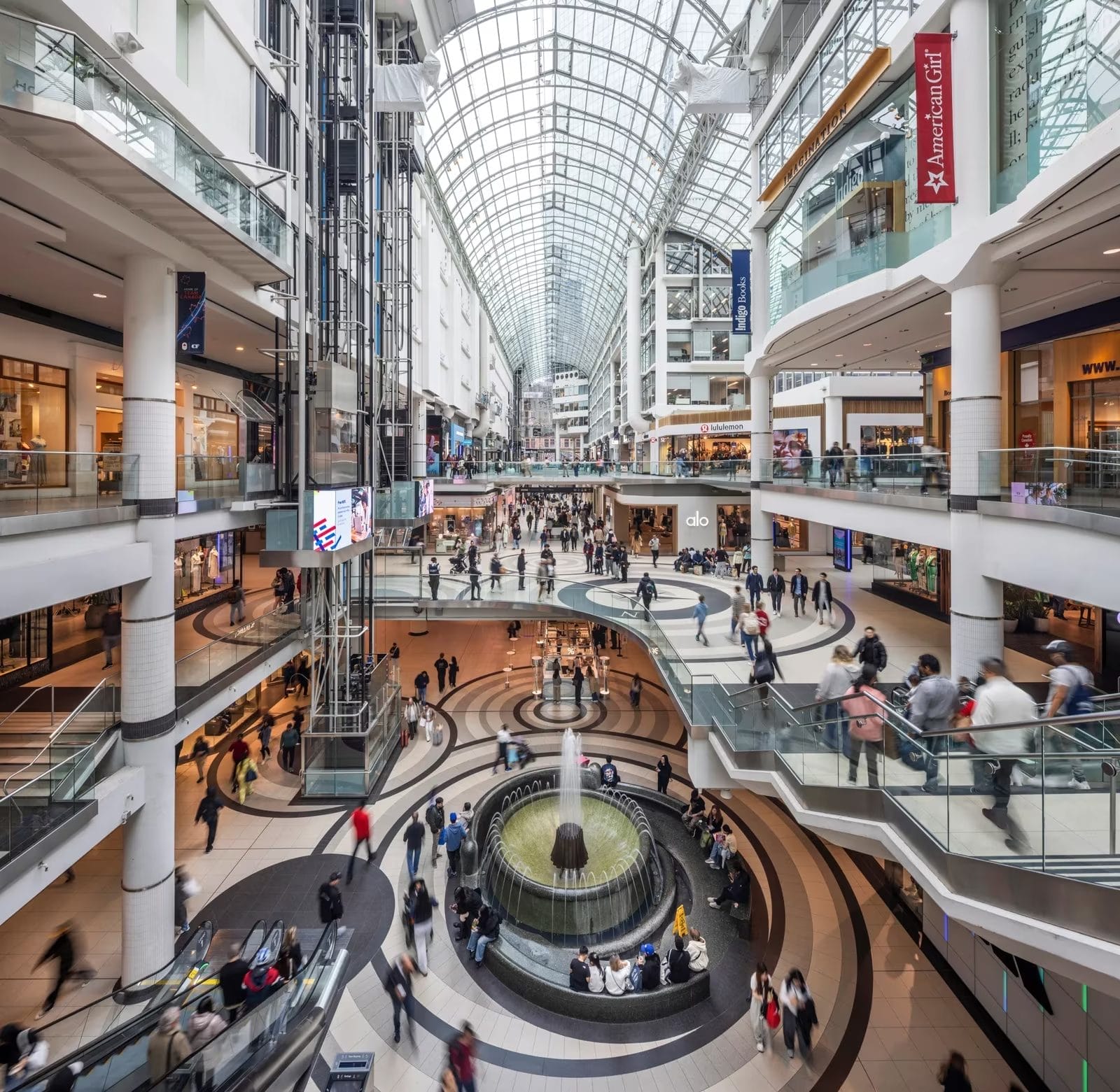 The Eaton Centre Toronto