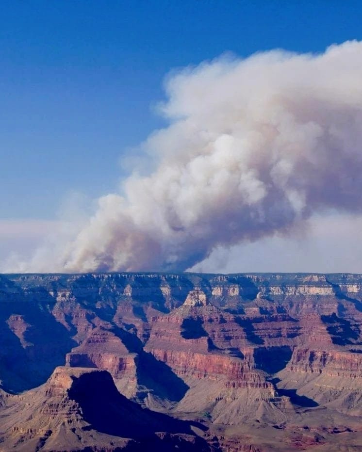 Grand Canyon Lodge Destroyed in Dragon Bravo Fire as Wildfire Smoke Chokes U.S. Midwest
