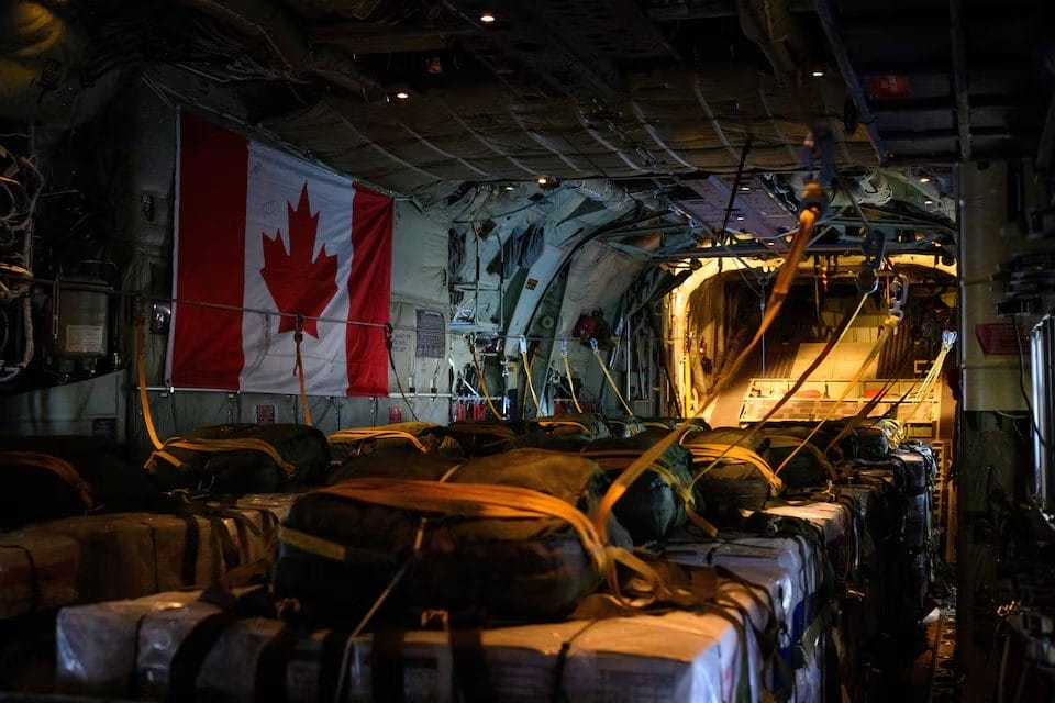 Canada Airdrop Humanitarian Aid