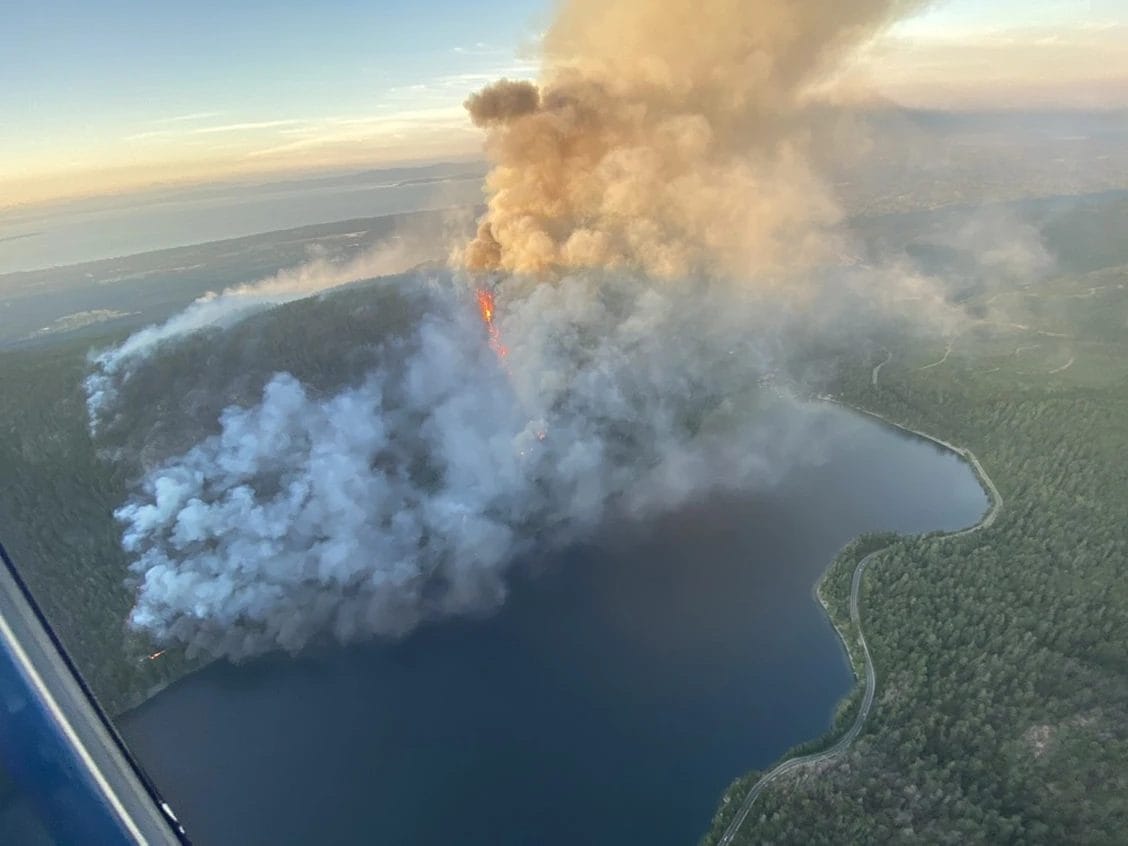 Vancouver Island Wildfire