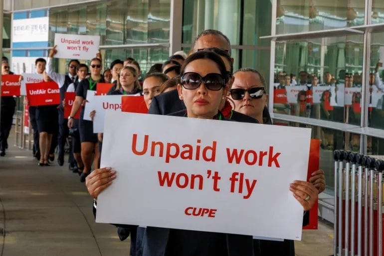 Air Canada Flight Cancellations