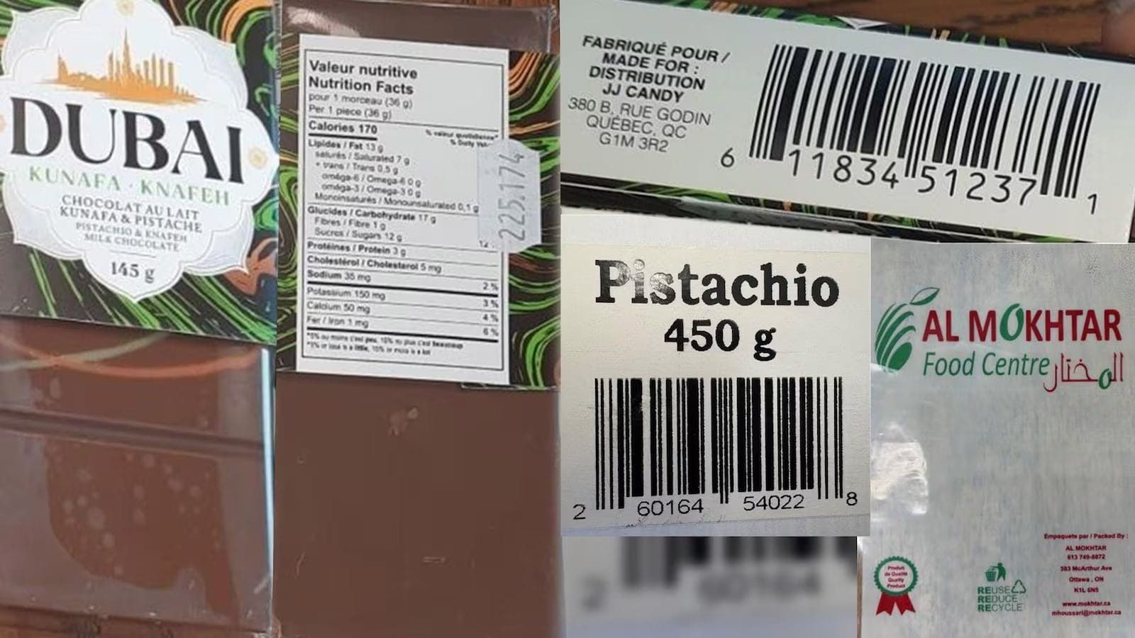 Canada Recalls Pistachios