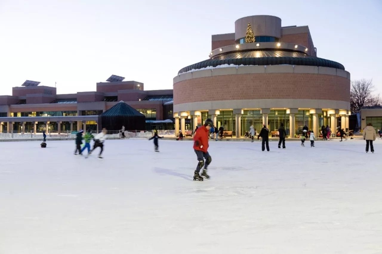 Ice Skating at the Civic Centre