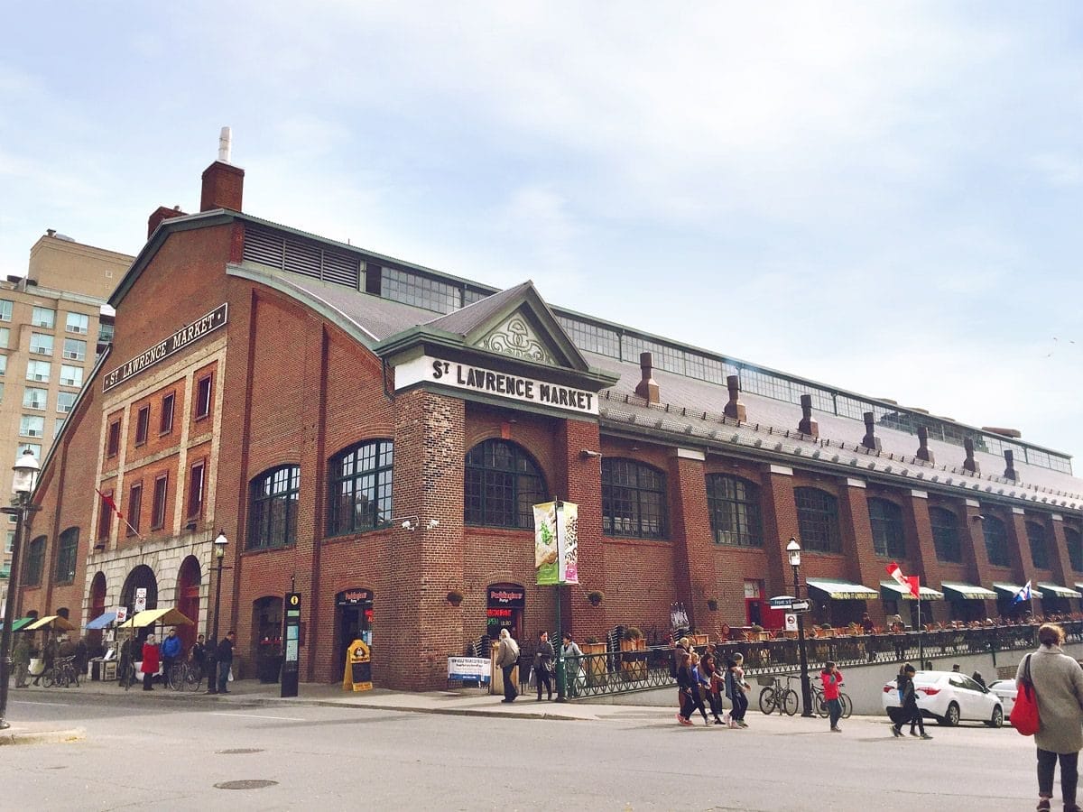 St. Lawrence Market area