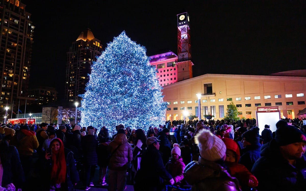 Tree lighting ceremonies Toronto