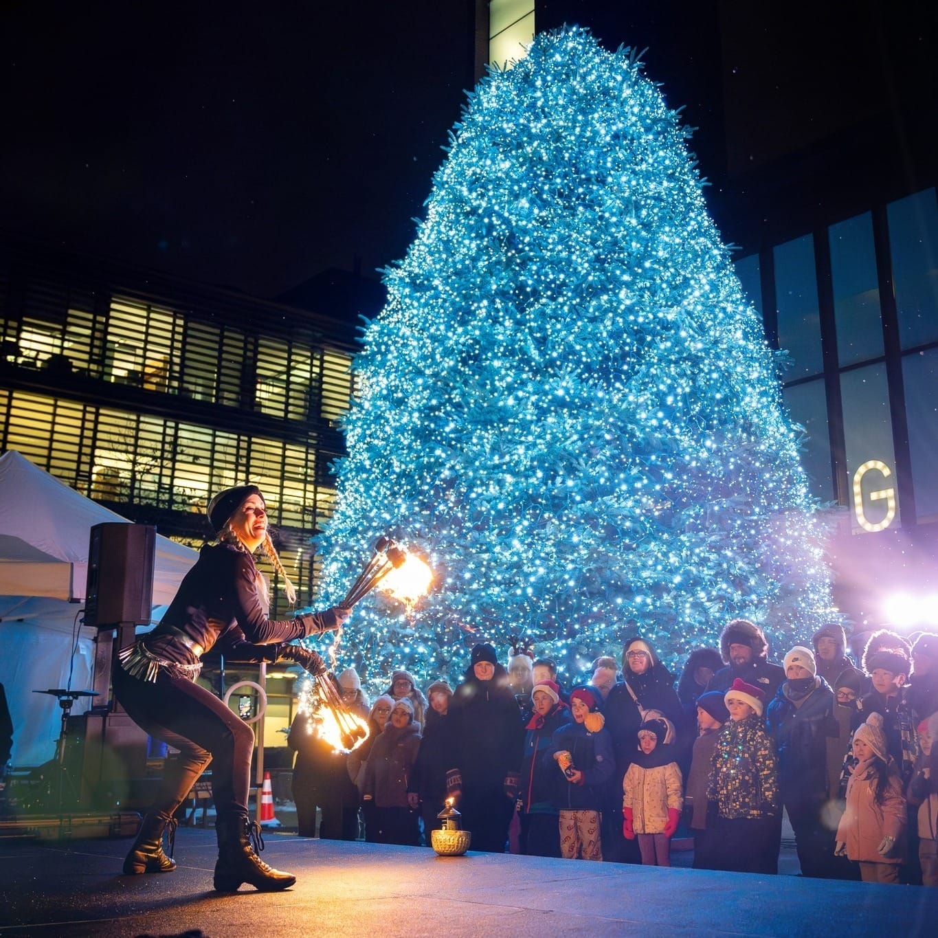 Tree lighting ceremonies Toronto