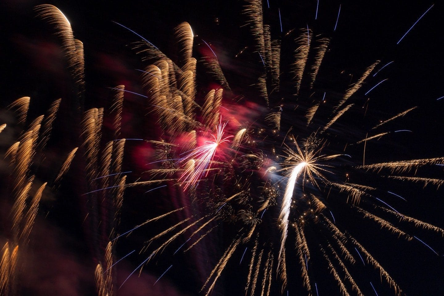 NYE fireworks Toronto