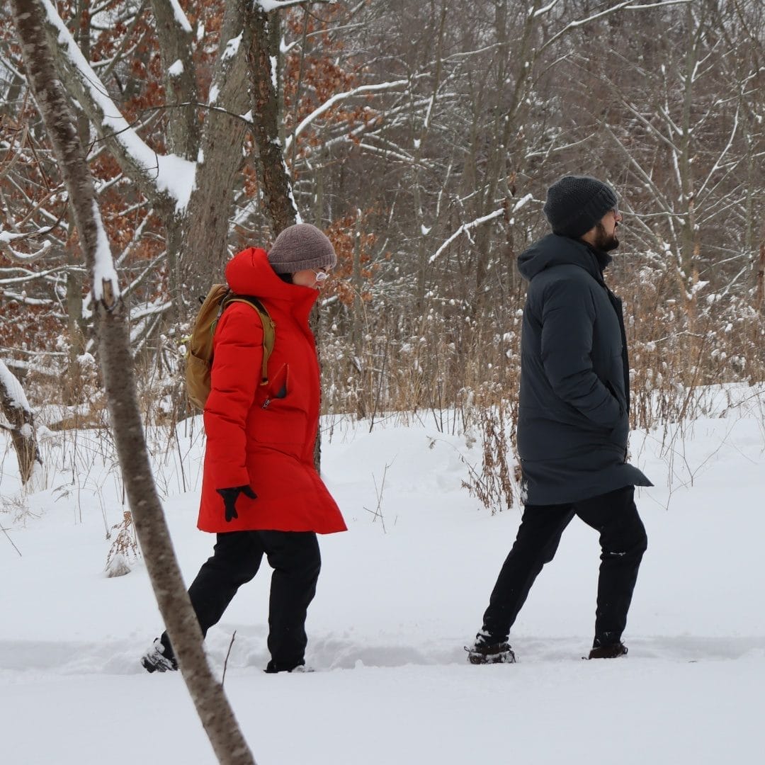 Toronto Islands in winter