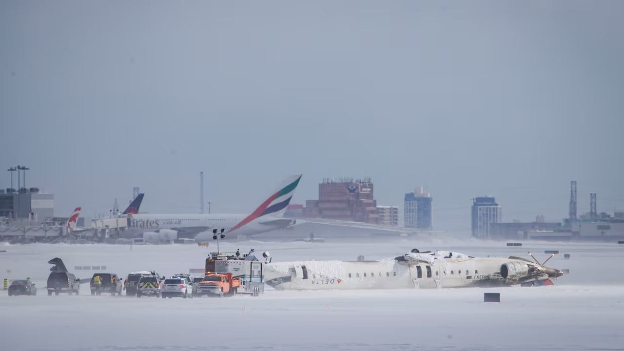 delta plane crash toronto